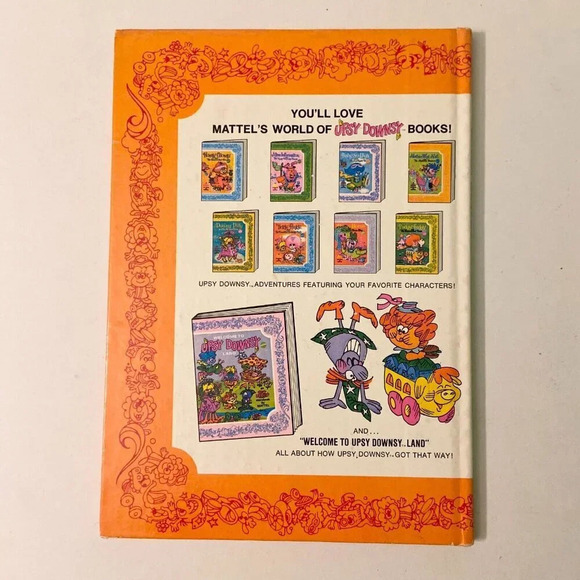 Vintage 1969 Upsy  Downsy Mother What Now And The Mixed Up Treasure Mattel Book - Picture 14 of 15